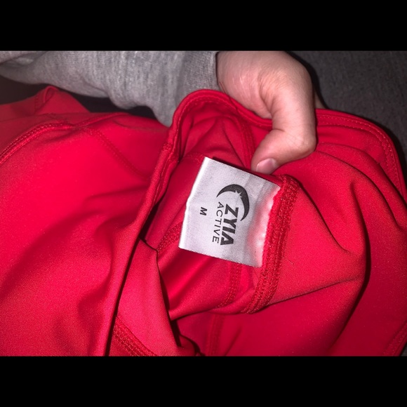 Zyia red chill leggings EUC - Picture 2 of 2
